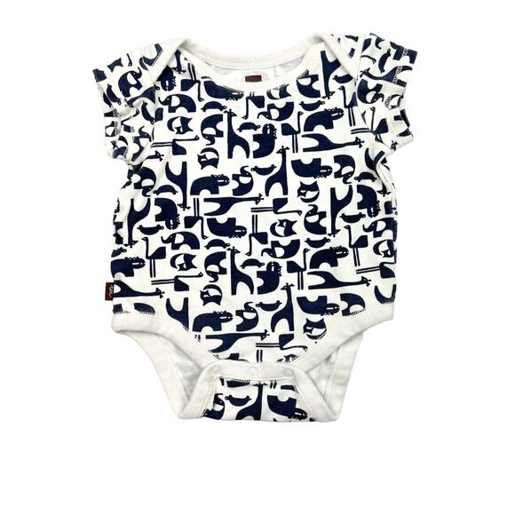 Tea Collection Zoo Animals Onesie - Picture 1 of 5